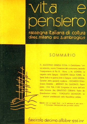 Caratteri della gioventù moderna