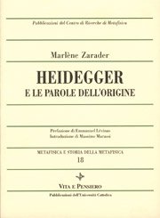 Heidegger e le parole dell'origine