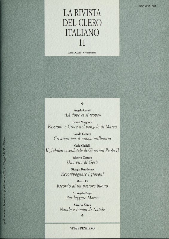 La revisione della Bibbia CEI - Carlo Ghidelli - Vita e Pensiero - Articolo  Vita e Pensiero