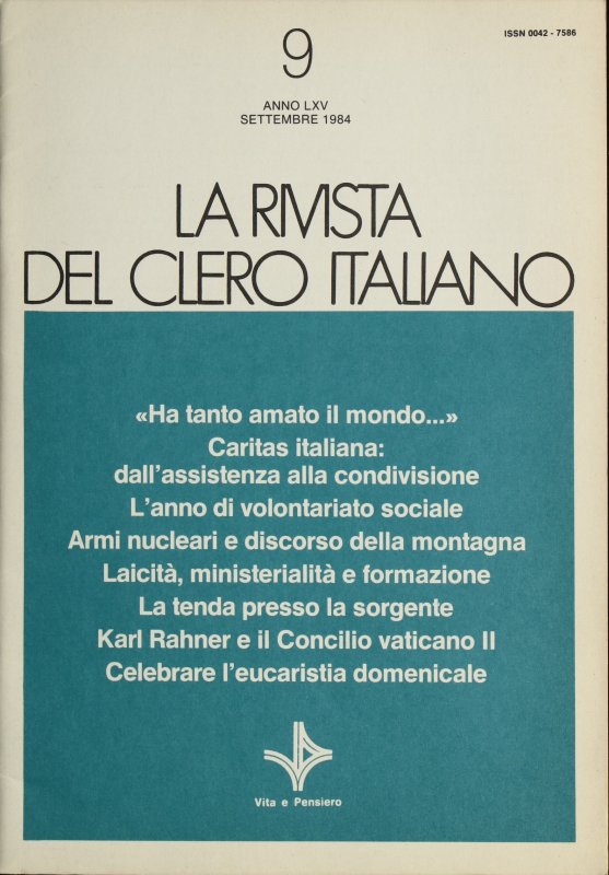 Karl Rahner e il Concilio vaticano II
