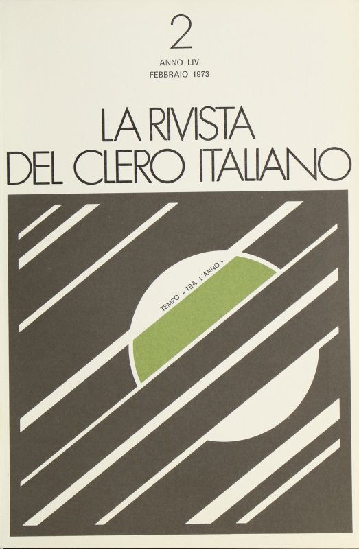 LA RIVISTA DEL CLERO ITALIANO - 1973 - 2