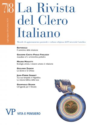 LA RIVISTA DEL CLERO ITALIANO - 2015 - 7-8