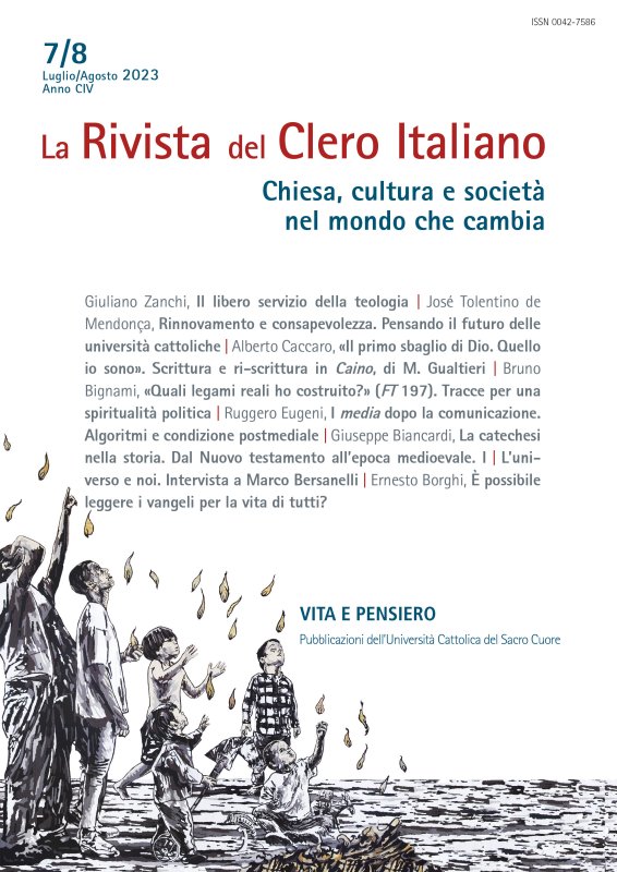 LA RIVISTA DEL CLERO ITALIANO - 2023 - 7-8