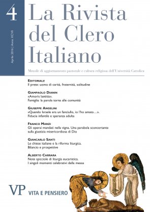 Le chiese italiane e la riforma liturgica.
Bilancio e prospettive