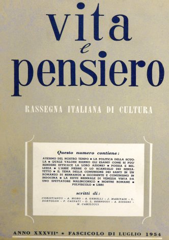 Poesia E Bellezza Jacques Maritain Vita E Pensiero Articolo Vita E Pensiero