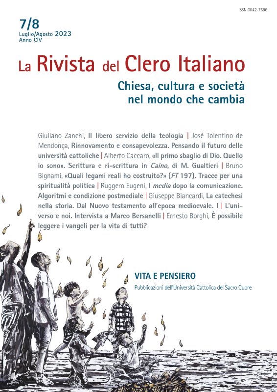 «Quali legami reali ho costruito?» (FT 197).
Tracce per una spiritualità politica