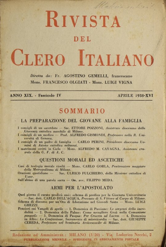 Sull'abuso di una parola sacra