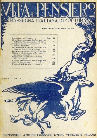 VITA E PENSIERO - 1919 - 2