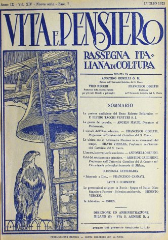 VITA E PENSIERO - 1923 - 7