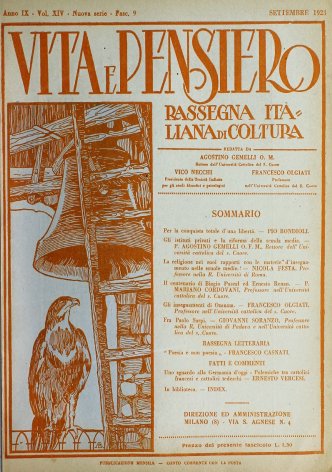 VITA E PENSIERO - 1923 - 9