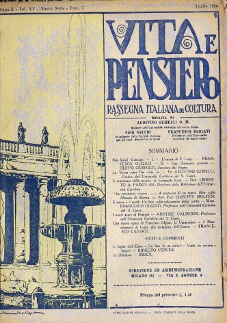 VITA E PENSIERO - 1924 - 7