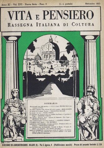 VITA E PENSIERO - 1925 - 9