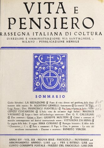 VITA E PENSIERO - 1928 - 11