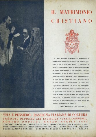 VITA E PENSIERO - 1931 - 3-4