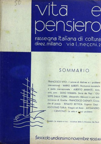 VITA E PENSIERO - 1936 - 11