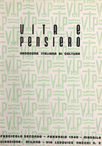 VITA E PENSIERO - 1940 - 2