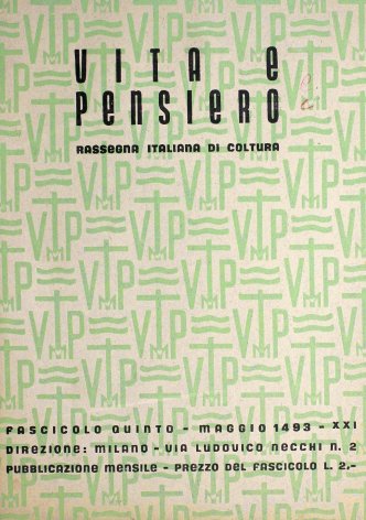 VITA E PENSIERO - 1943 - 5