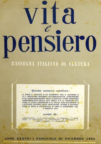 VITA E PENSIERO - 1954 - 12