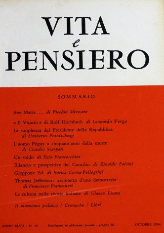 VITA E PENSIERO - 1964 - 10