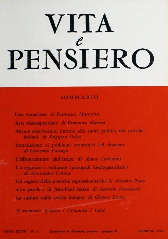 VITA E PENSIERO - 1965 - 2