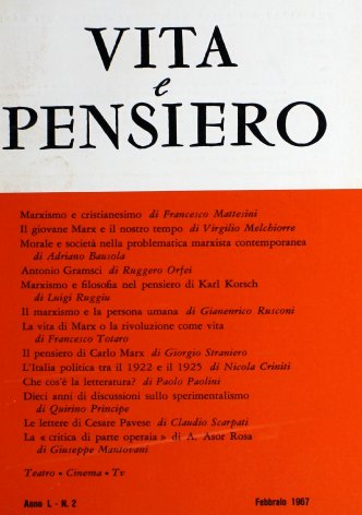 VITA E PENSIERO - 1967 - 2