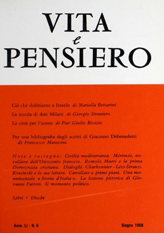 VITA E PENSIERO - 1968 - 6