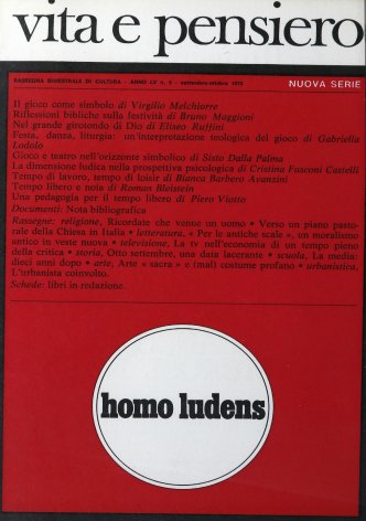 VITA E PENSIERO - 1973 - 5