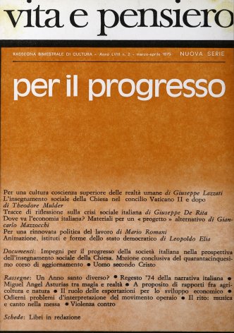 VITA E PENSIERO - 1975 - 2