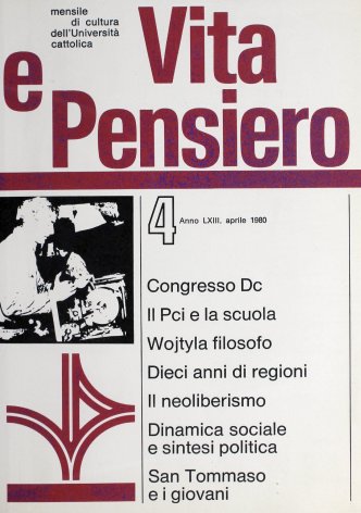 VITA E PENSIERO - 1980 - 4