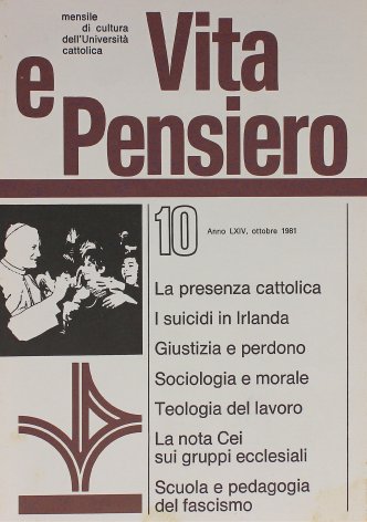 VITA E PENSIERO - 1981 - 10