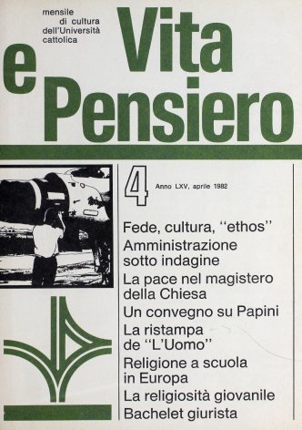 VITA E PENSIERO - 1982 - 4