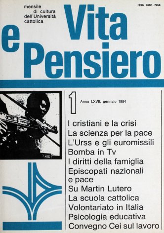 VITA E PENSIERO - 1984 - 1
