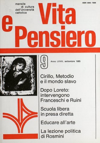 VITA E PENSIERO - 1985 - 9