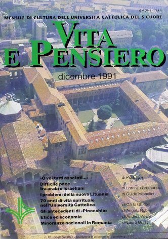 VITA E PENSIERO - 1991 - 12