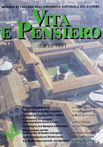 VITA E PENSIERO - 1991 - 3