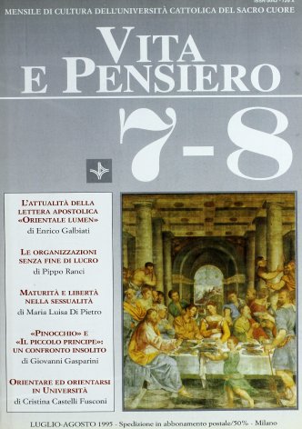 VITA E PENSIERO - 1995 - 7-8