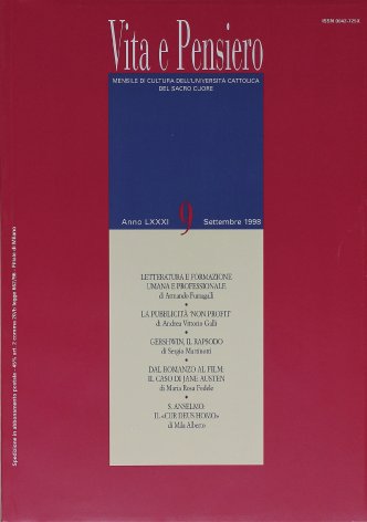 VITA E PENSIERO - 1998 - 9