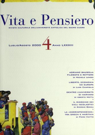 VITA E PENSIERO - 2000 - 4 SUPPL.