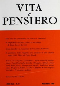 Appunti di vita religiosa in Italia