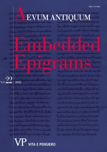 Embedded Epigrams in Epigrams.
Inscriptional Voices in Erotic and Scoptic Poems