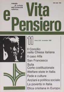La povertà in Italia: profili etico-sociali 