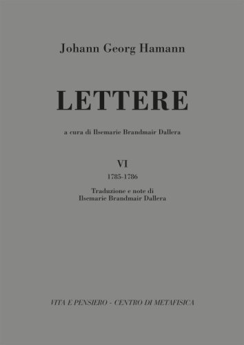 LETTERE - Vol. VI (1785-1786)