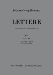 Lettere - Vol. VII (1786-1788)