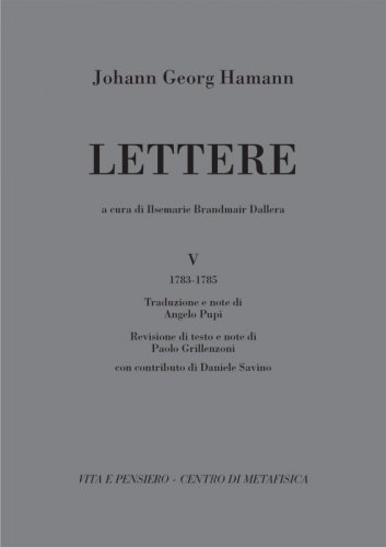 Lettere - Vol. V (1783-1785)