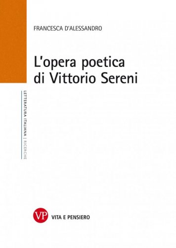 L'opera poetica di Vittorio Sereni