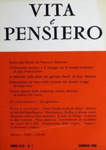 L'Università Cattolica e il dialogo con il mondo moderno