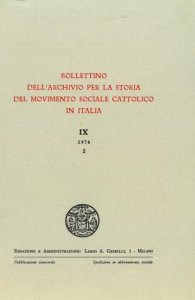 Primo elenco dei periodici cattolici a rilevante contenuto sociale editi nelle diocesi delle Marche dal 1860 al 1914