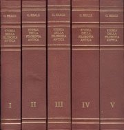 Storia della filosofia antica (cofanetto 5 volumi, ril. in pelle)