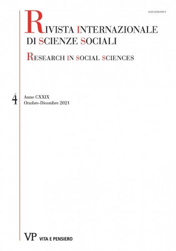 RIVISTA INTERNAZIONALE DI SCIENZE SOCIALI - 2021 - 4. A Special Issue on “The Economy of Francesco”