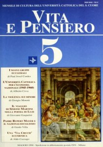 Sviluppo economico ed economia nazionale: alcuni orientamenti in Università Cattolica (1945-1960)